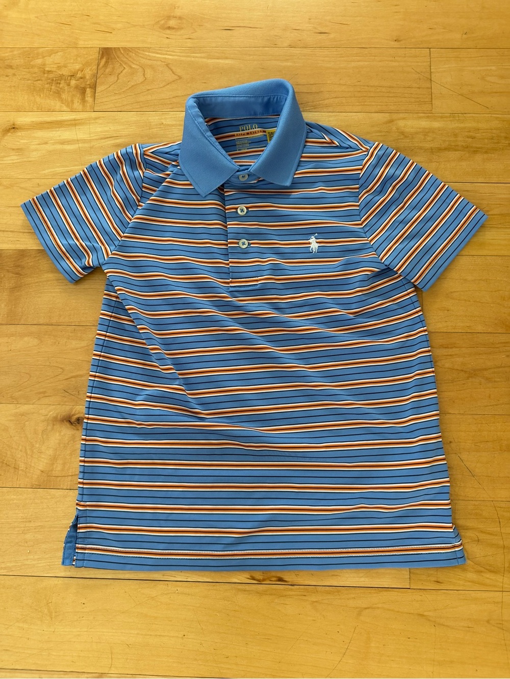 Polo by Ralph Lauren Kids' Blue Striped Polo Shirt New without Tags